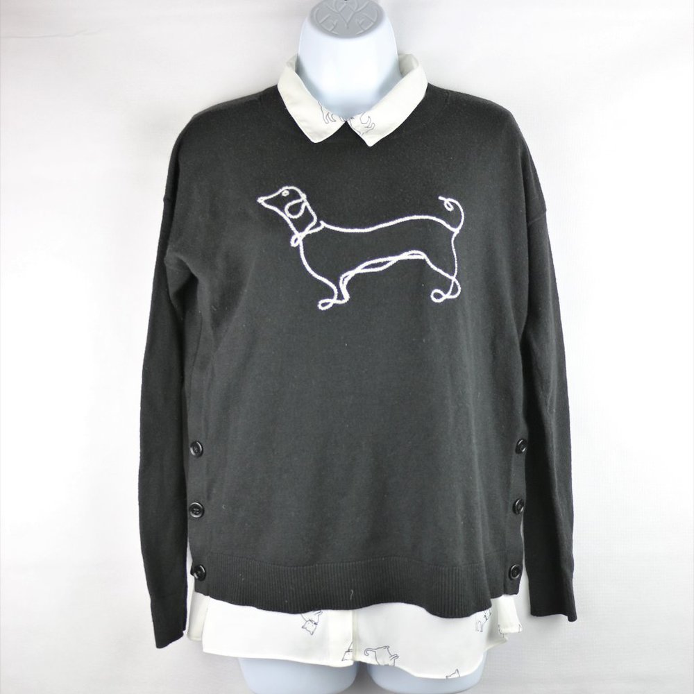 Bundle Cat Shirt + Embroidered Dog Sweater